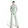 Blazer monopetto con cintura elegante e rilassato,il nuovo blazer scivola sul corpo e si stringe in vita con la cintura coordina