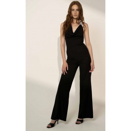 Pantalone palazzo con elastico