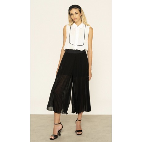 Pantalone palazzo plissè