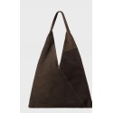 Borsa in camoscio a spalla