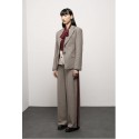 BLAZER SCIVOLATO                           Borgogna/Beige