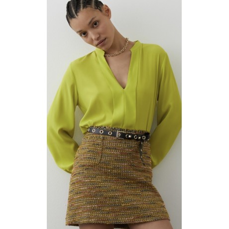 Camicia V manica lunga